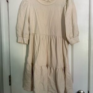 T.La Cream Puff Sleeve Sundress